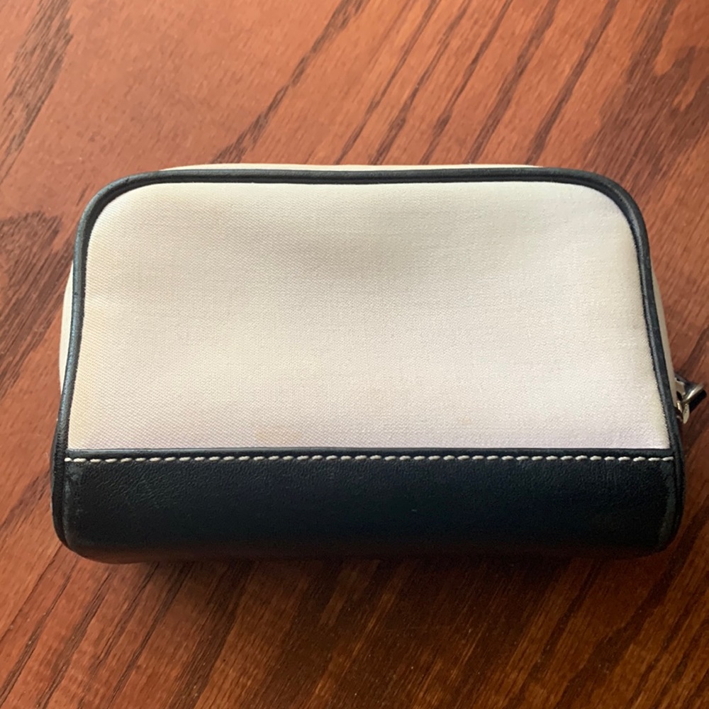 Coach Hampton Mini Boxy Cosmetic Case Bag in Light Pink
